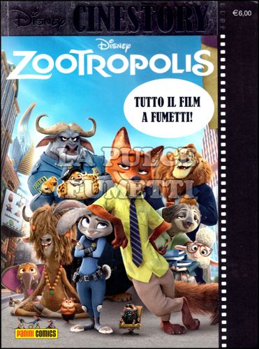 DISNEY CINESTORY COMIC #     5 - ZOOTROPOLIS